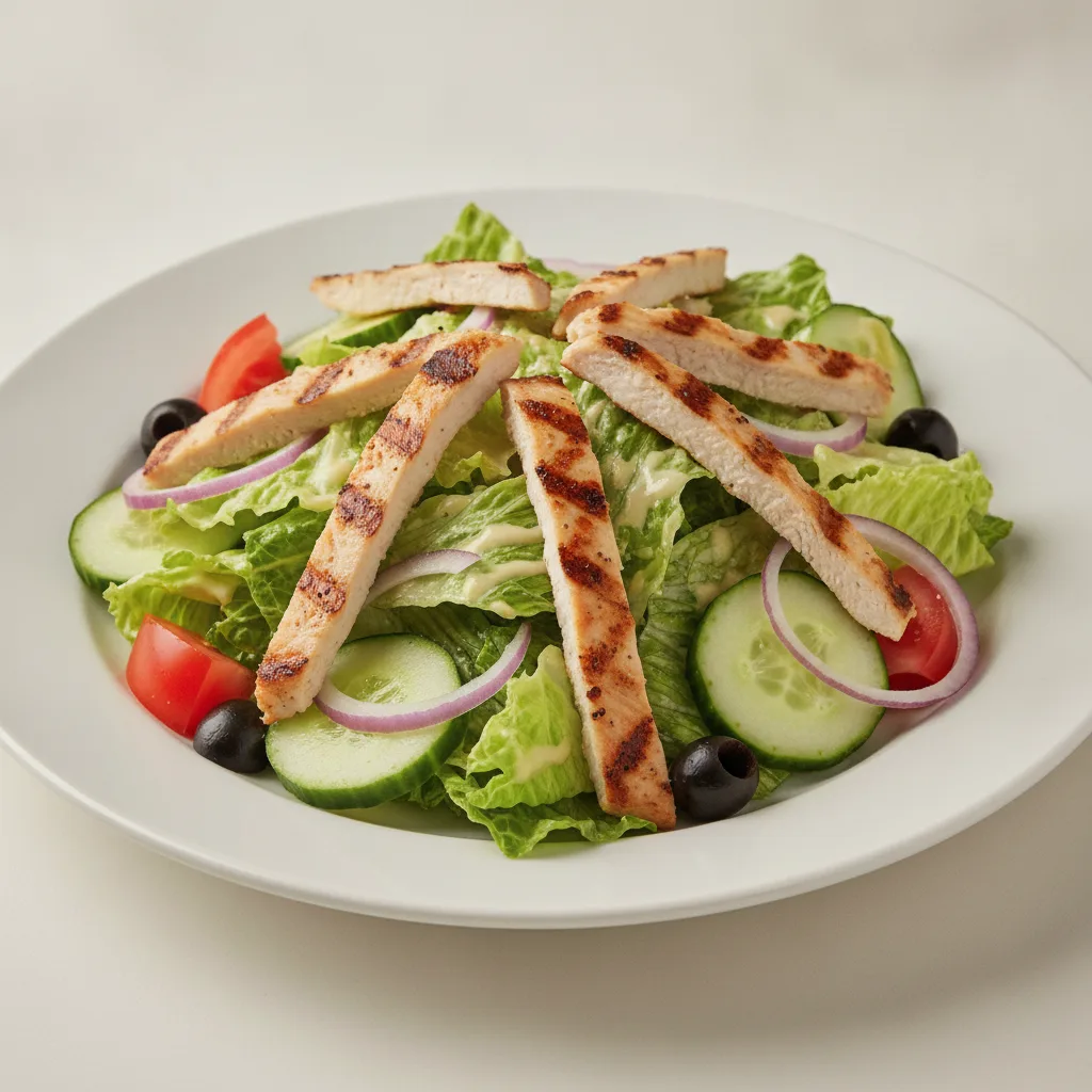 Garden Salad - Caesar With Grilled Chicken Garden Salad - Caesar With Grilled Chicken
