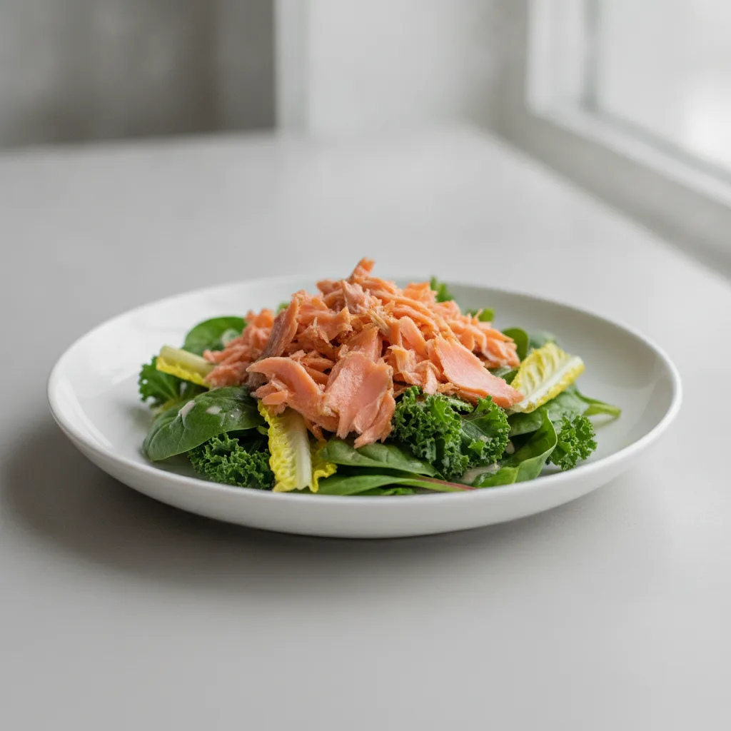 Hot Smoked Salmon Salad Hot Smoked Salmon Salad