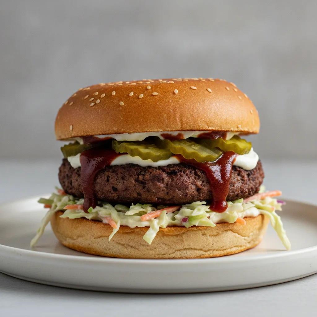 Gluten-Free Black Bean Burger (Vegetarian)