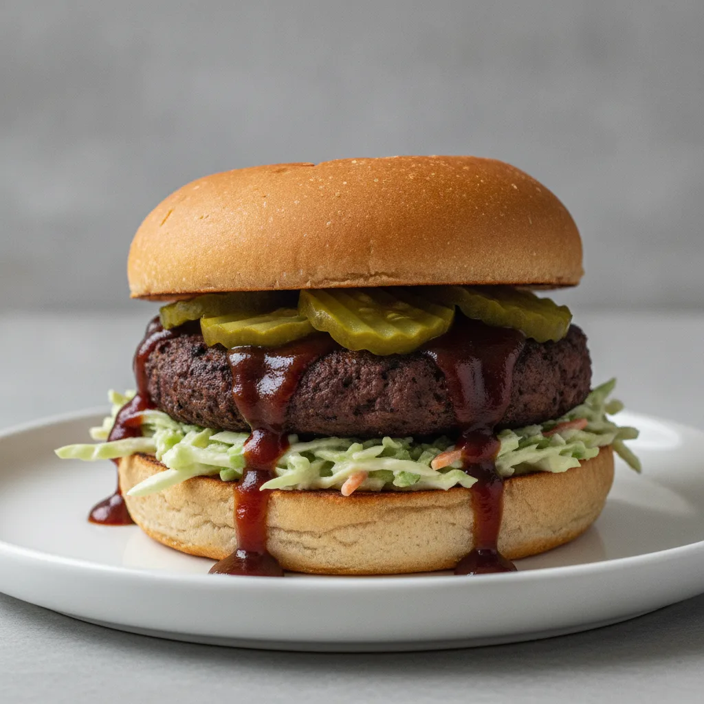 Gluten-Free Vegan Black Bean Burger (Vegan)
