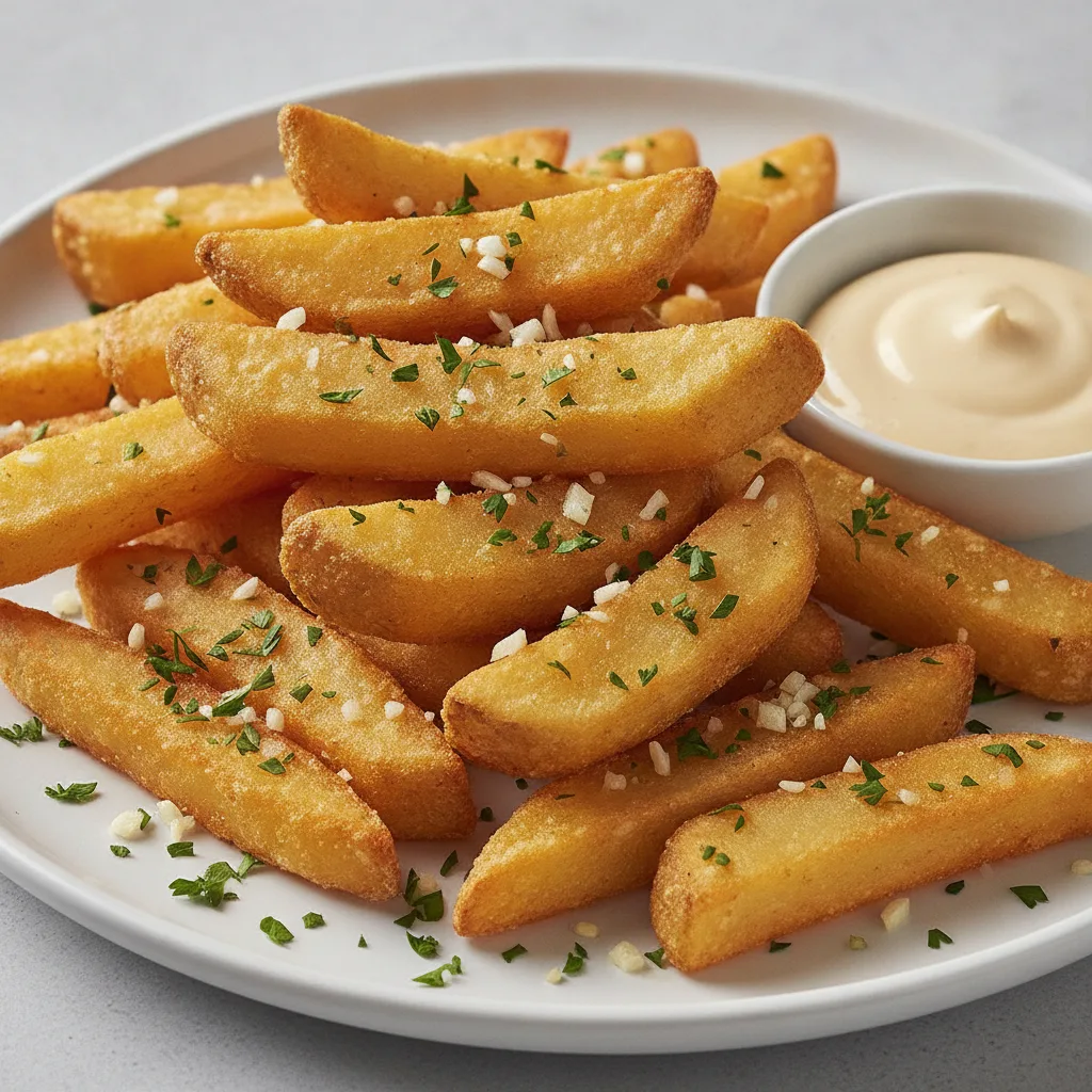 Housemade French Fries with Garlic and Parsley