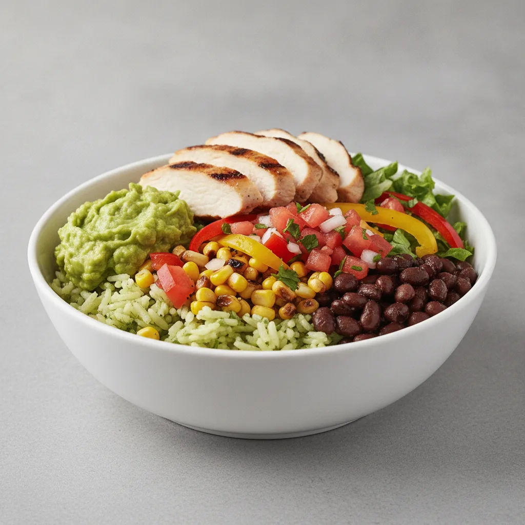 Burrito Bowl with Grilled Chicken Burrito Bowl with Grilled Chicken