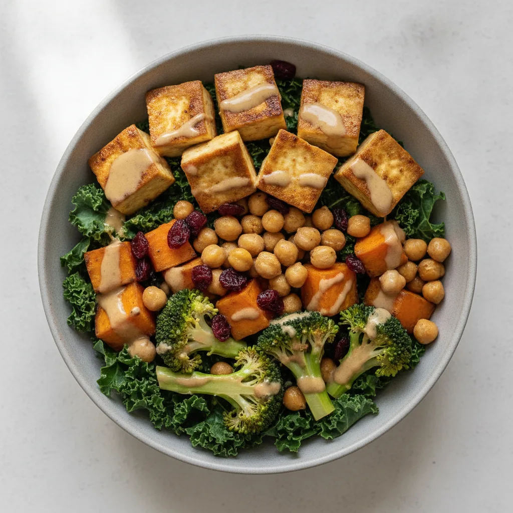 Buddha Bowl with Marinated Tofu Buddha Bowl with Marinated Tofu