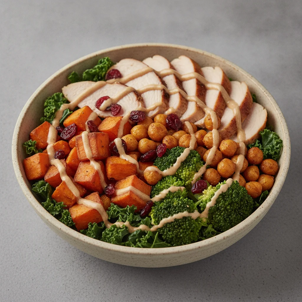 Buddha Bowl with Roasted Turkey Buddha Bowl with Roasted Turkey