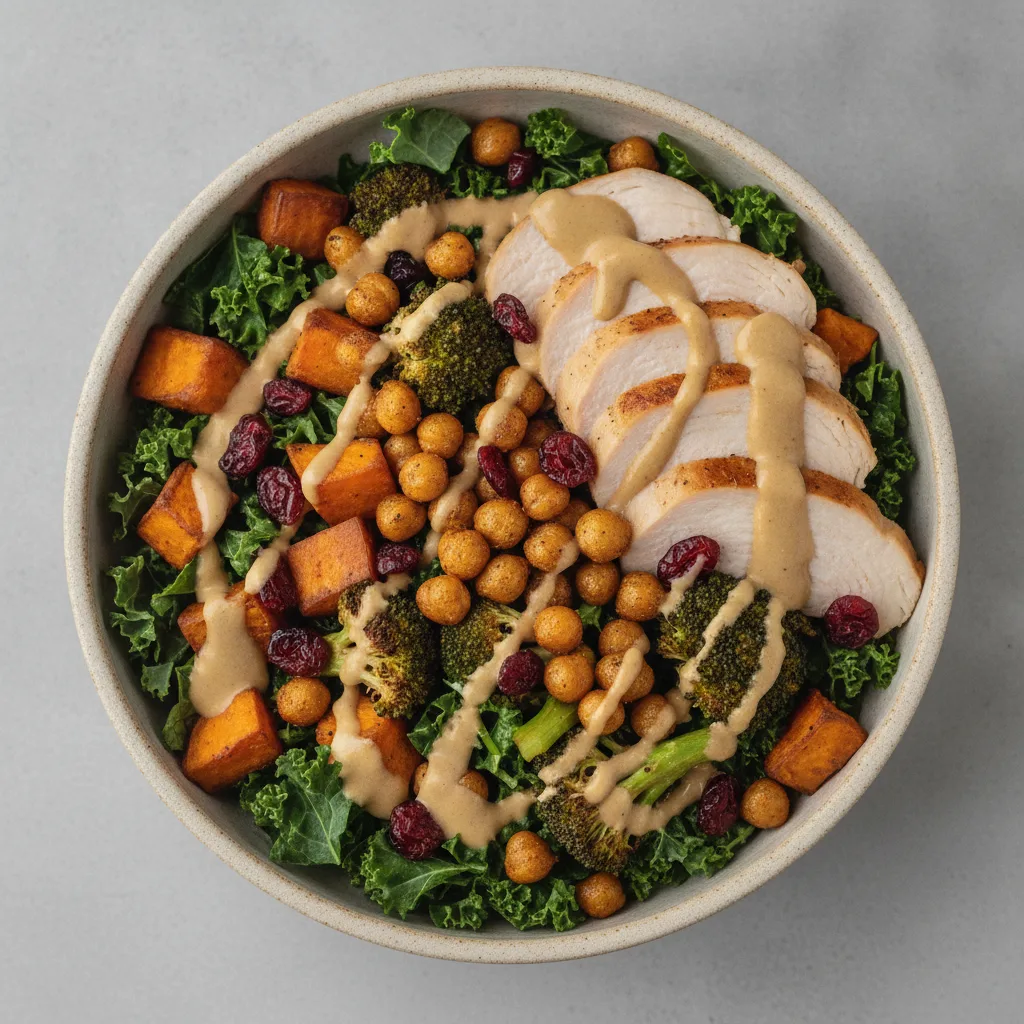 Buddha Bowl with Roasted Turkey Buddha Bowl with Roasted Turkey