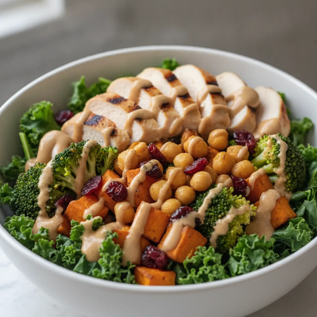 Buddha Bowl with Grilled Chicken Buddha Bowl with Grilled Chicken
