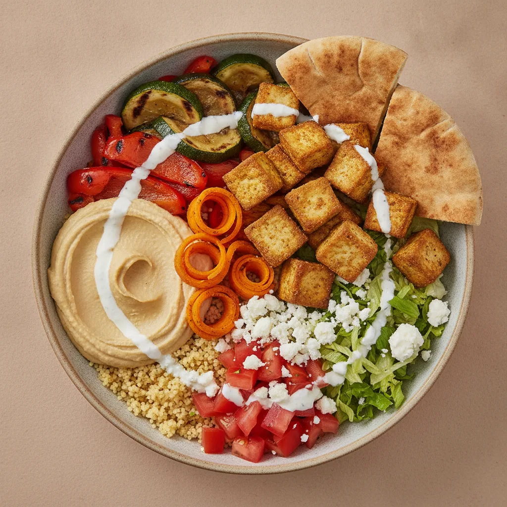 Shawarma Bowl with Marinated Tofu Shawarma Bowl with Marinated Tofu