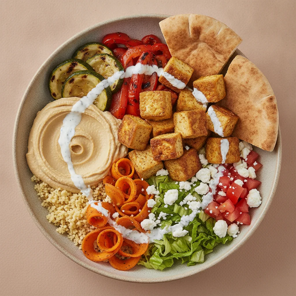 Shawarma Bowl with Marinated Tofu Shawarma Bowl with Marinated Tofu