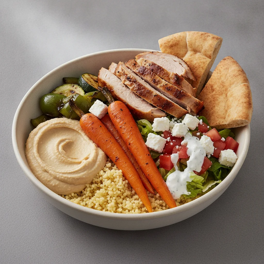 Shawarma Bowl with Roasted Turkey Shawarma Bowl with Roasted Turkey
