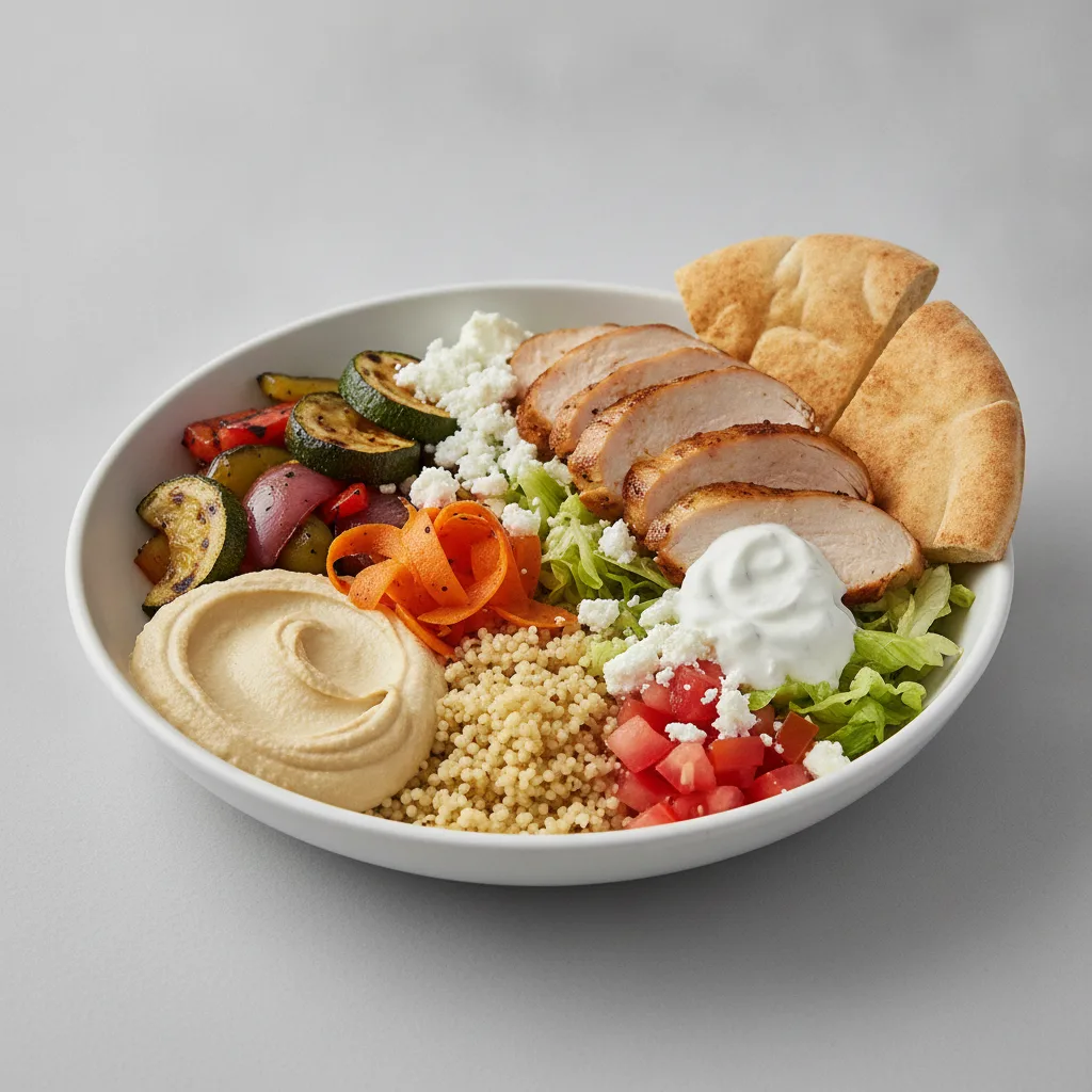 Shawarma Bowl with Roasted Turkey Shawarma Bowl with Roasted Turkey