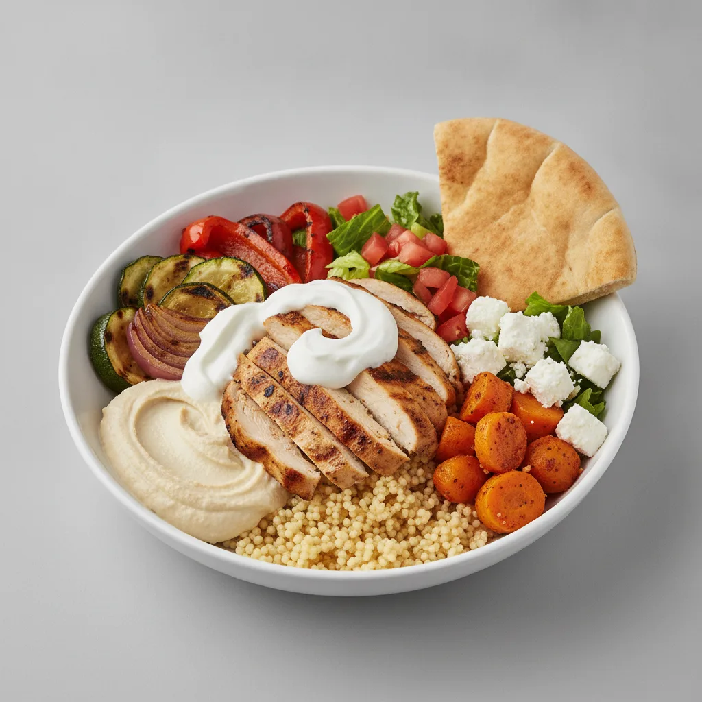 Shawarma Bowl with Grilled Chicken Shawarma Bowl with Grilled Chicken
