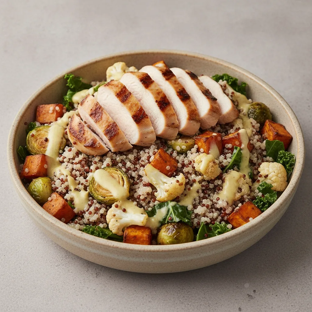 Quinoa Bowl with Grilled Chicken Quinoa Bowl with Grilled Chicken