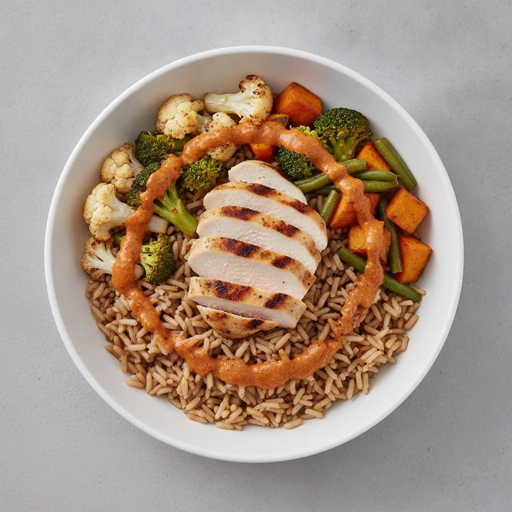Tikka Masala Bowl with Grilled Chicken Tikka Masala Bowl with Grilled Chicken