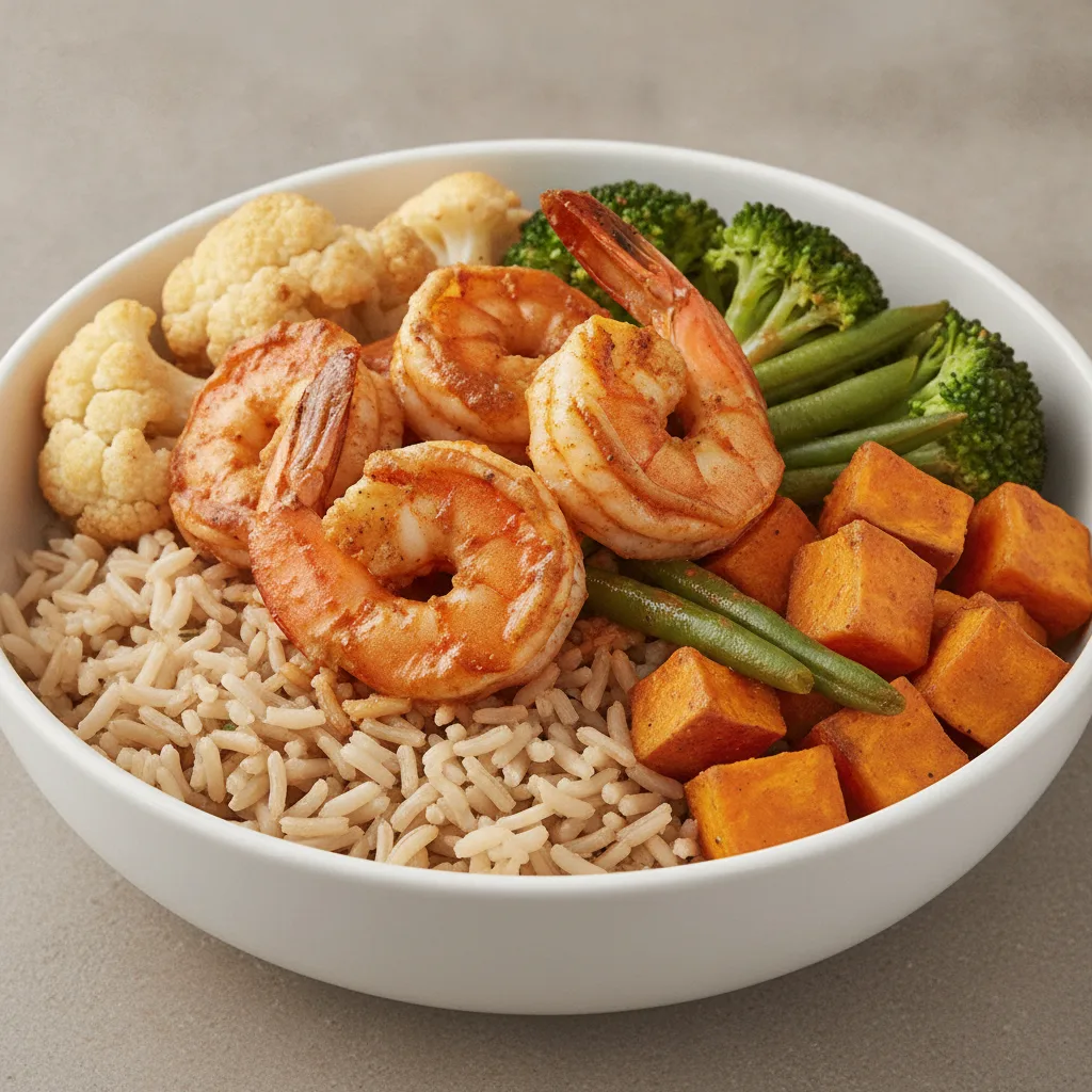 Tikka Masala Bowl with Grilled Shrimp Tikka Masala Bowl with Grilled Shrimp