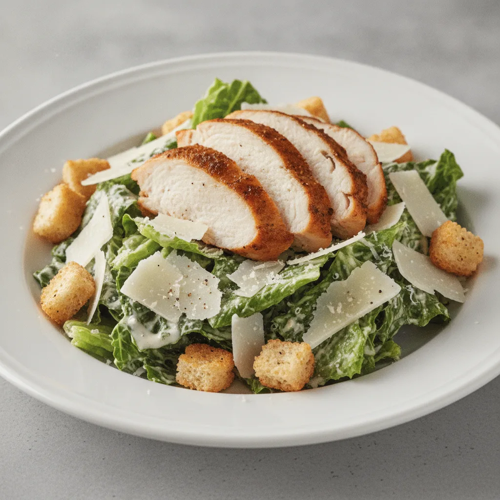 Caesar Salad with Roasted Turkey Caesar Salad with Roasted Turkey