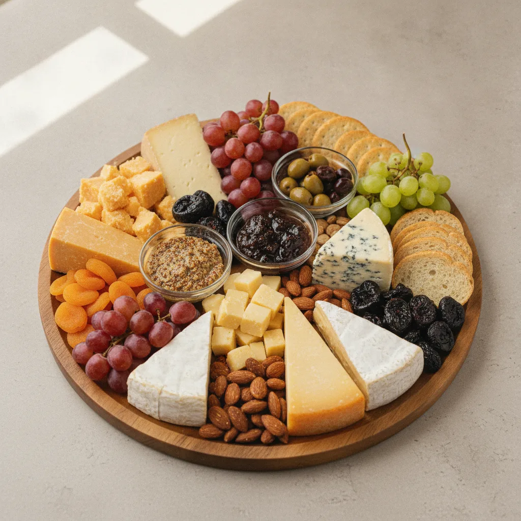 Premium Local and Imported Cheese Tray Premium Local and Imported Cheese Tray