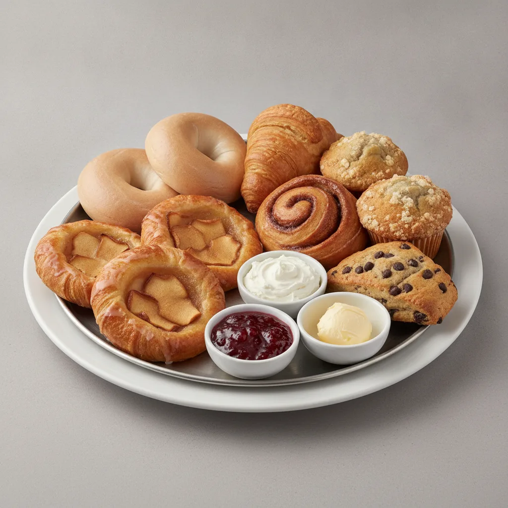 Breakfast Bakery Assortment - Deluxe (with Apple Danish and Cinnamon Buns) Breakfast Bakery Assortment - Deluxe (with Apple Danish and Cinnamon Buns)