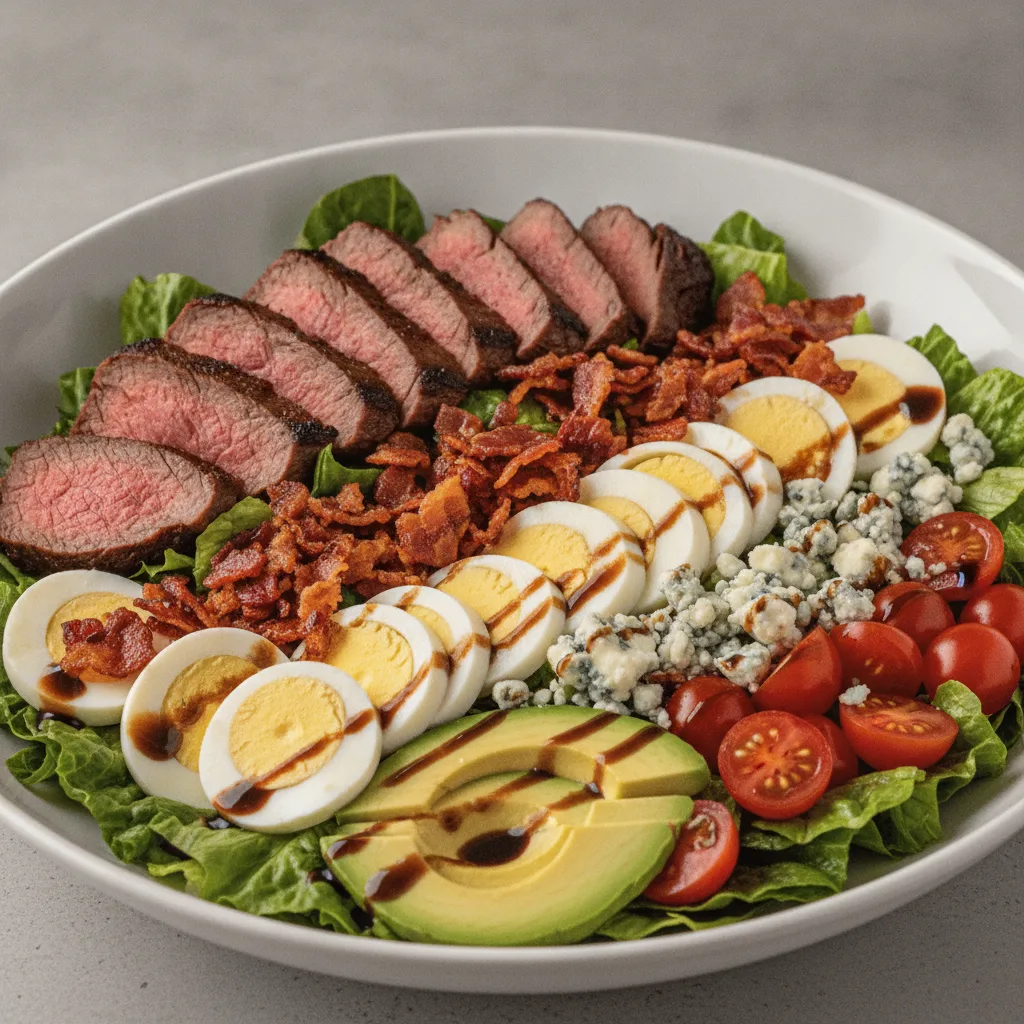 Cobb Salad with Seared Steak Cobb Salad with Seared Steak