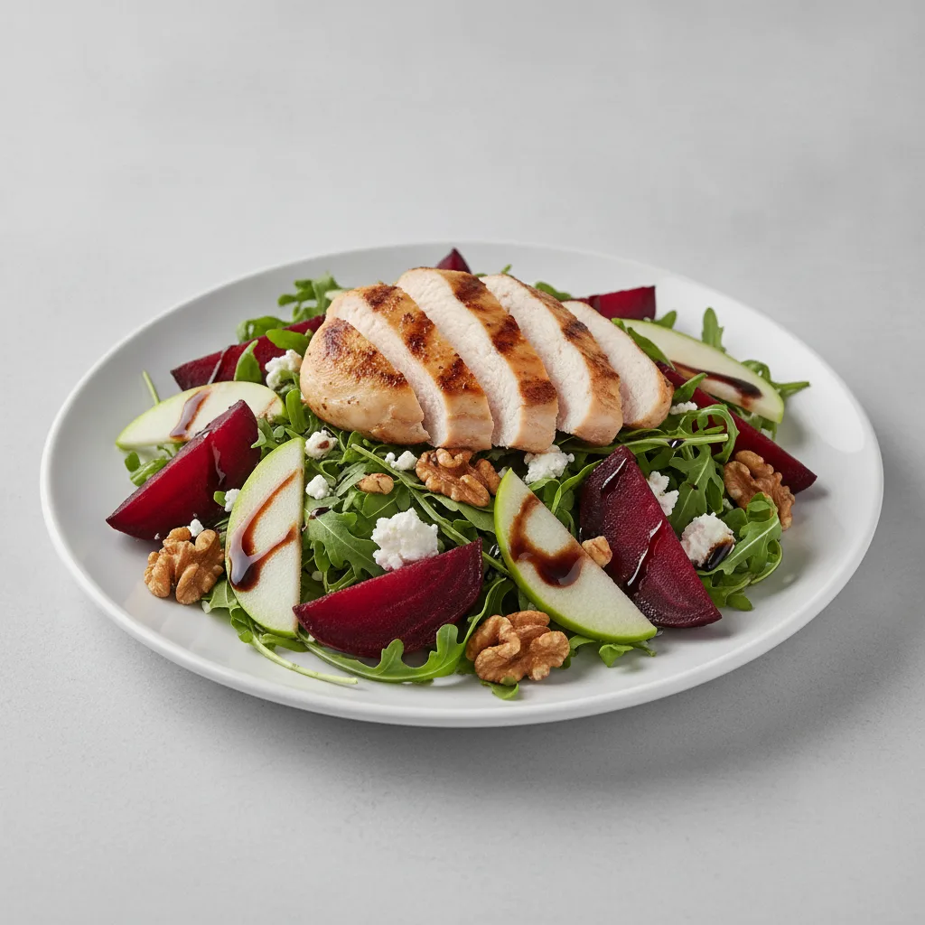 Roasted Beet Salad with Grilled Chicken Roasted Beet Salad with Grilled Chicken