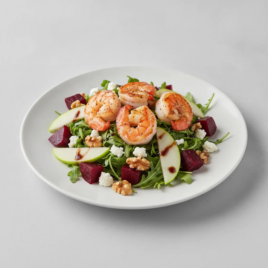Roasted Beet Salad with Grilled Shrimp Roasted Beet Salad with Grilled Shrimp