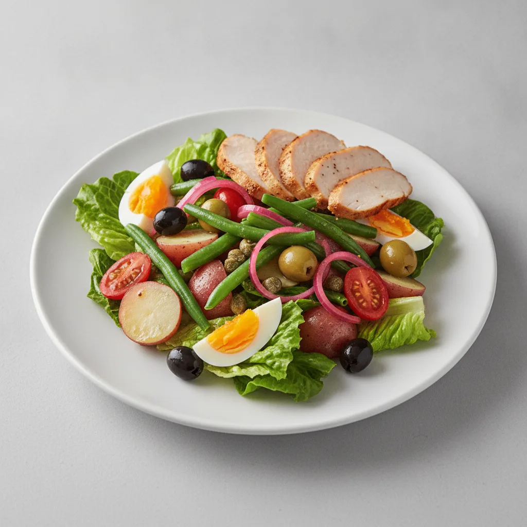 Nicoise Salad with Roasted Turkey Nicoise Salad with Roasted Turkey