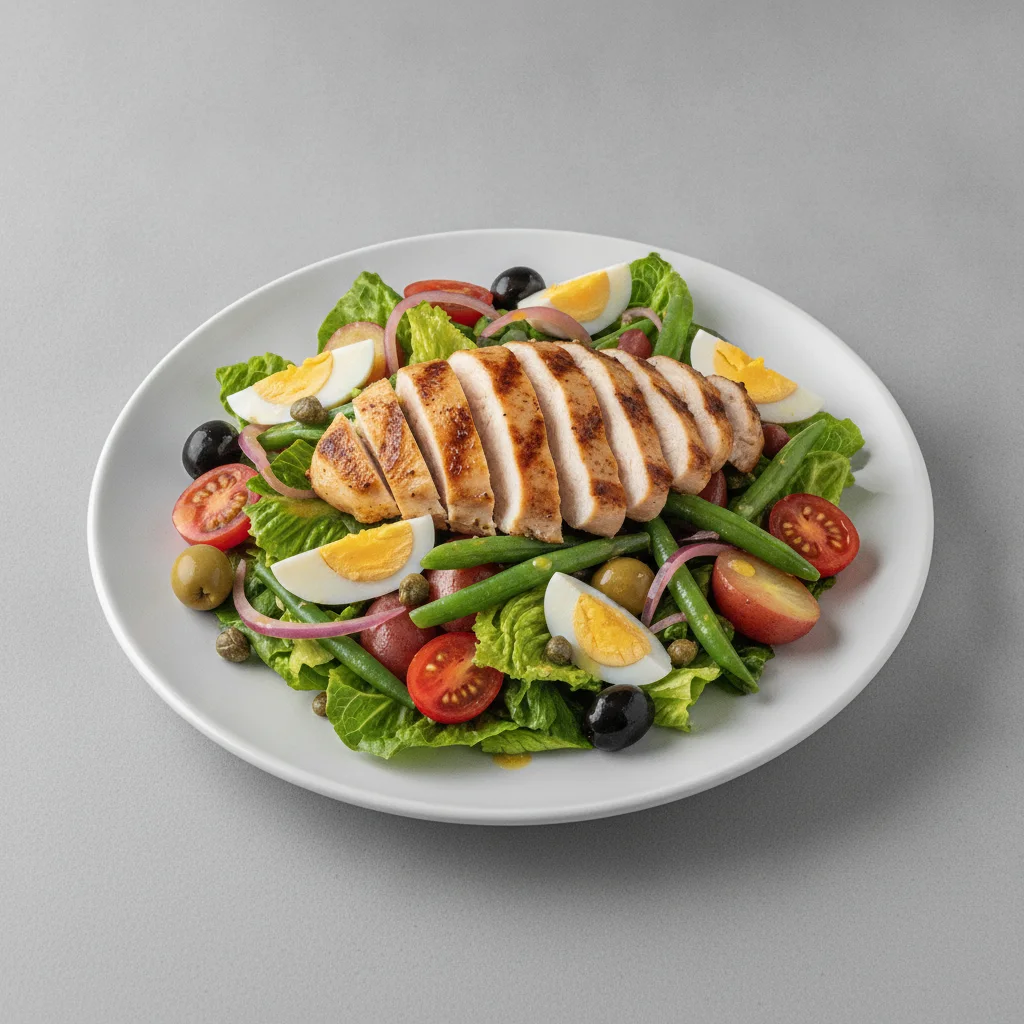 Nicoise Salad with Grilled Chicken Nicoise Salad with Grilled Chicken