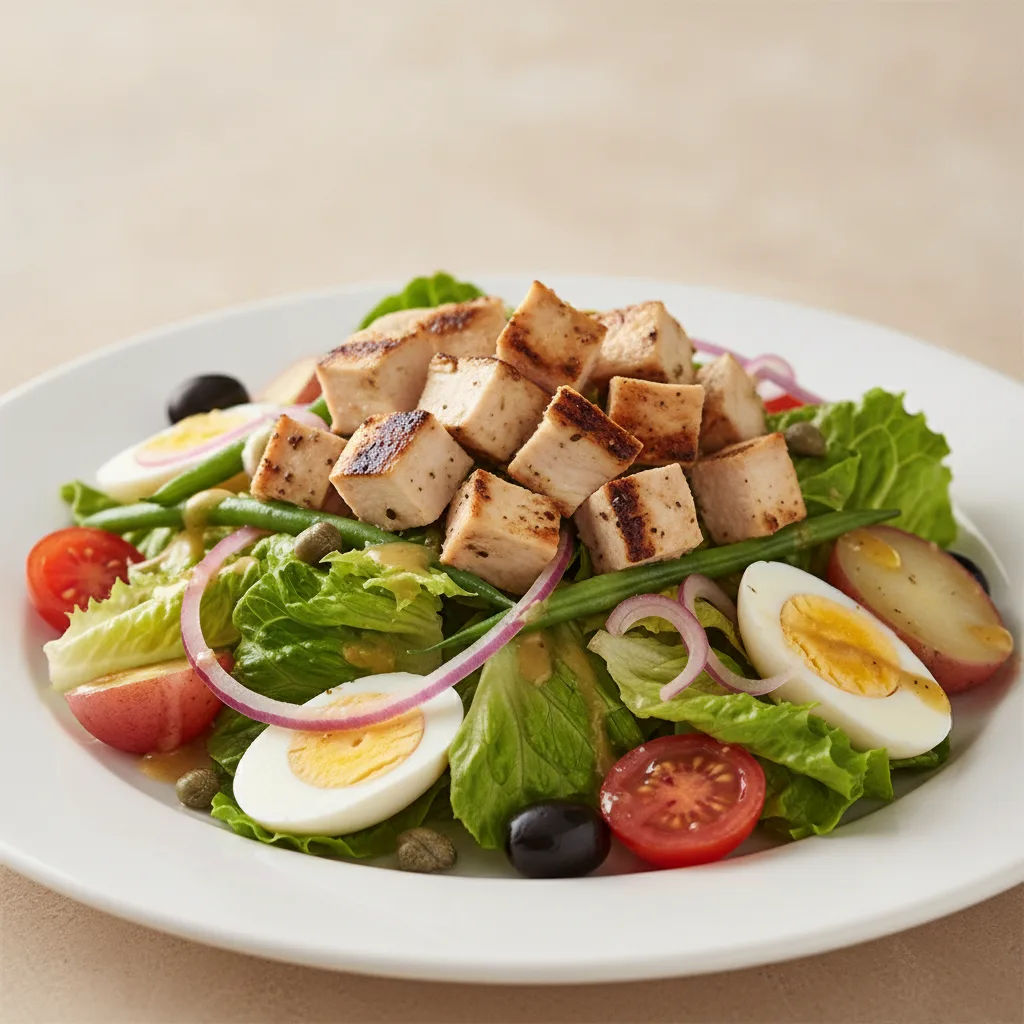 Nicoise Salad with Grilled Chicken Nicoise Salad with Grilled Chicken