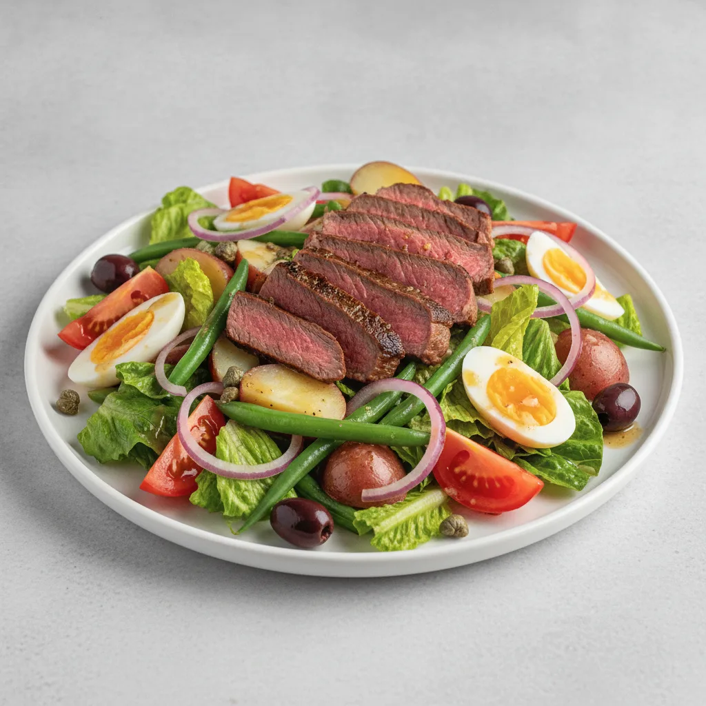 Nicoise Salad with Seared Steak Nicoise Salad with Seared Steak