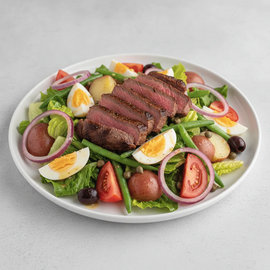 Nicoise Salad with Seared Steak Nicoise Salad with Seared Steak