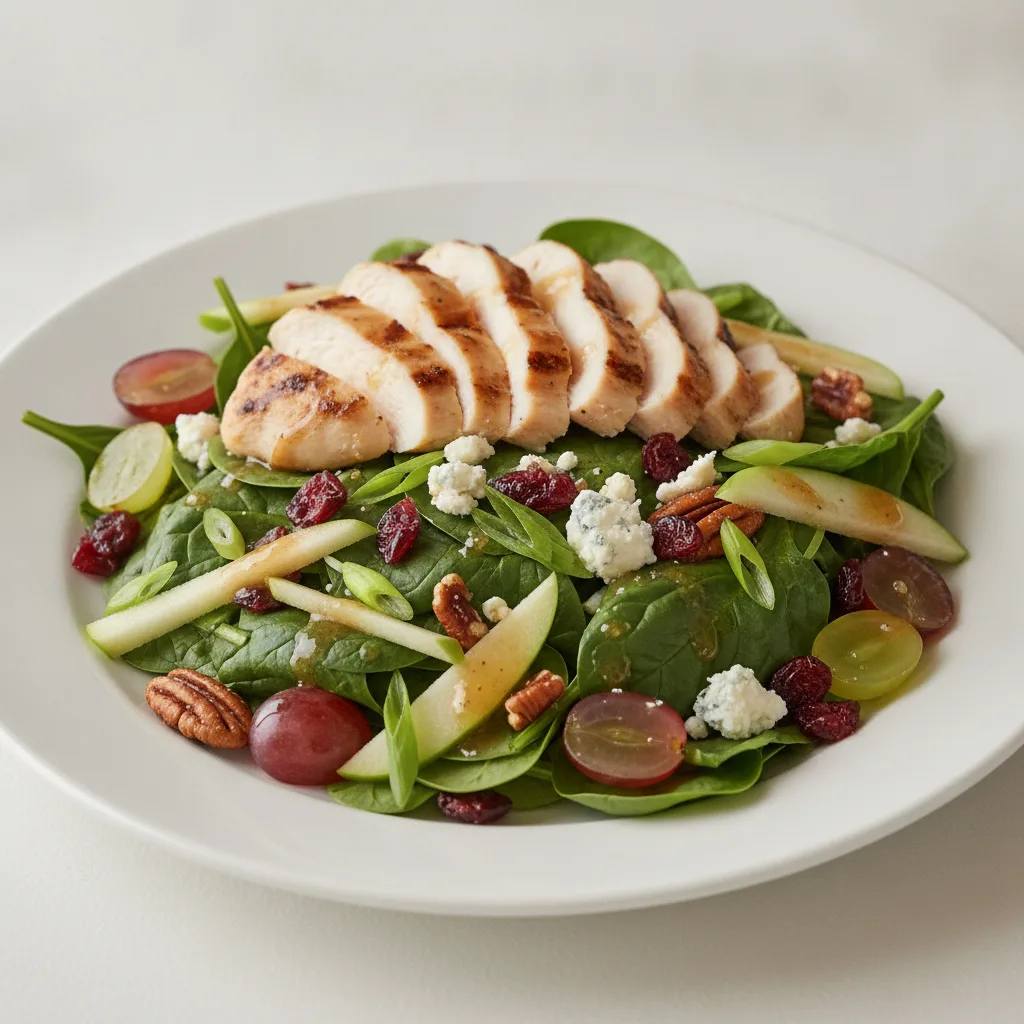 Spinach Salad with Grilled Chicken Spinach Salad with Grilled Chicken