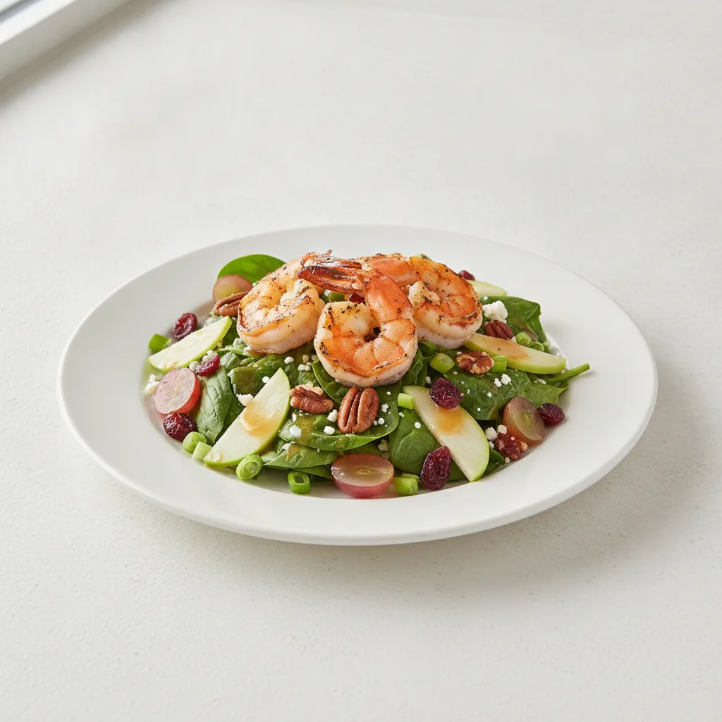 Spinach Salad with Grilled Shrimp Spinach Salad with Grilled Shrimp