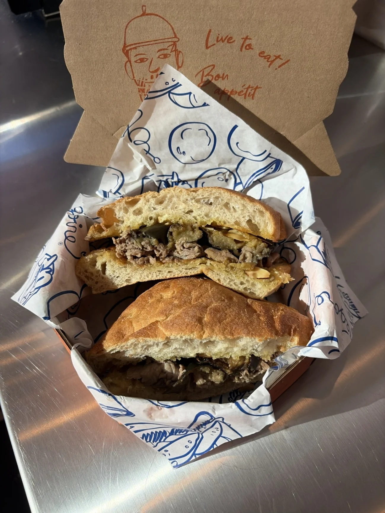 Lamb Sandwich