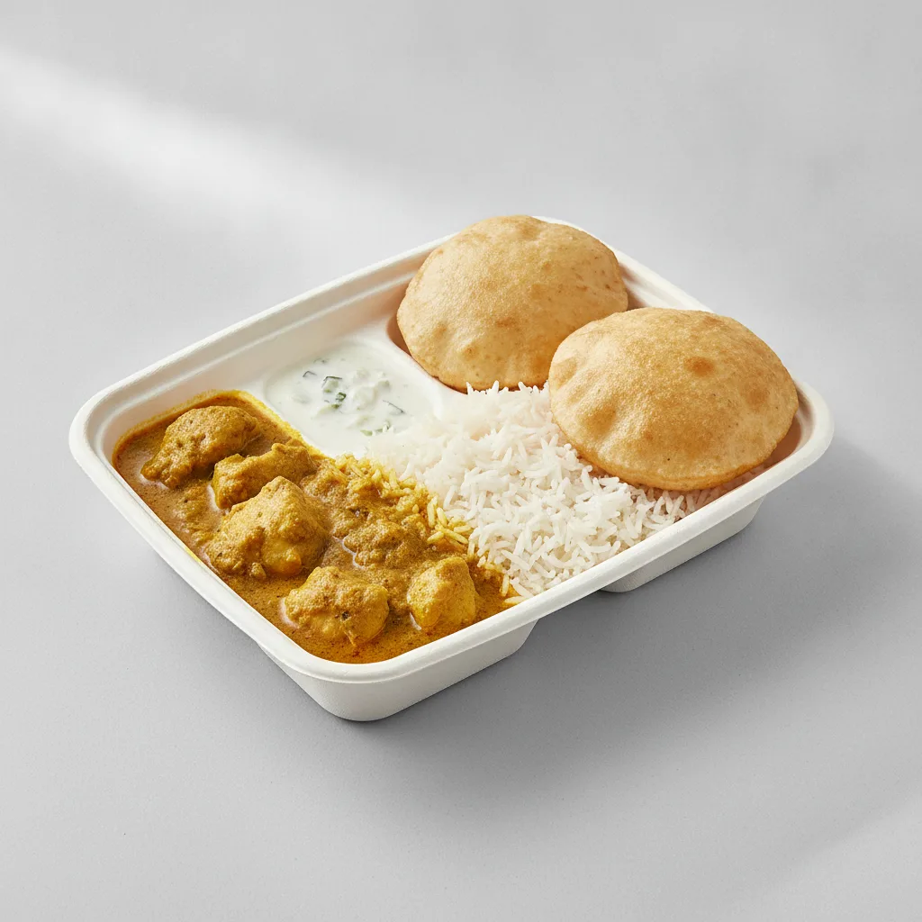 Chicken Curry Lunch Box Chicken Curry Lunch Box