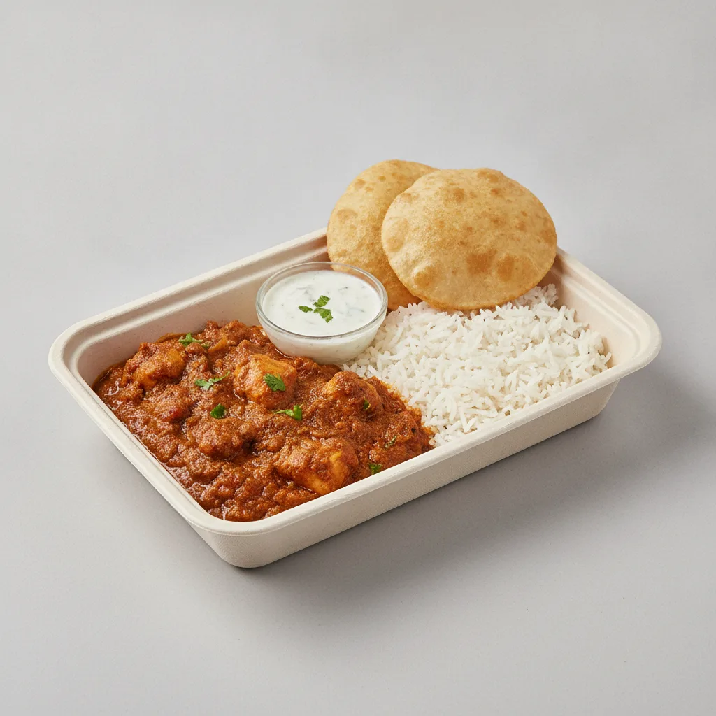 Chicken Bhuna Lunch Box Chicken Bhuna Lunch Box
