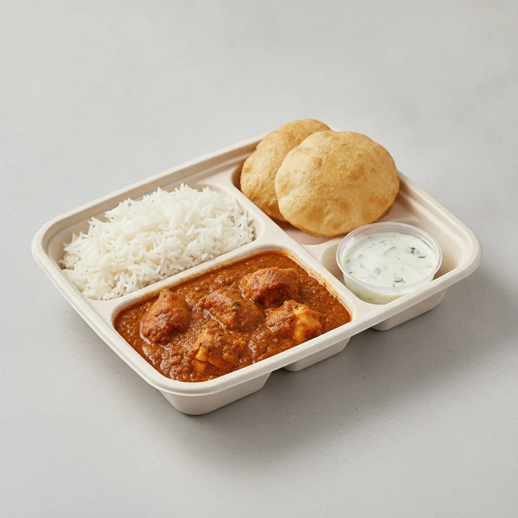 Chicken Madras Lunch Box Chicken Madras Lunch Box