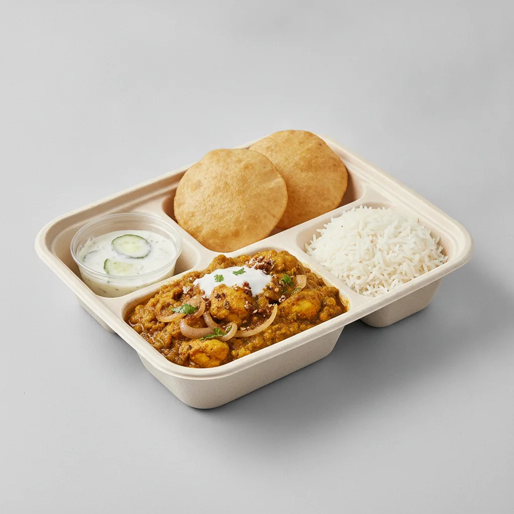 Dal Chicken Lunch Box Dal Chicken Lunch Box