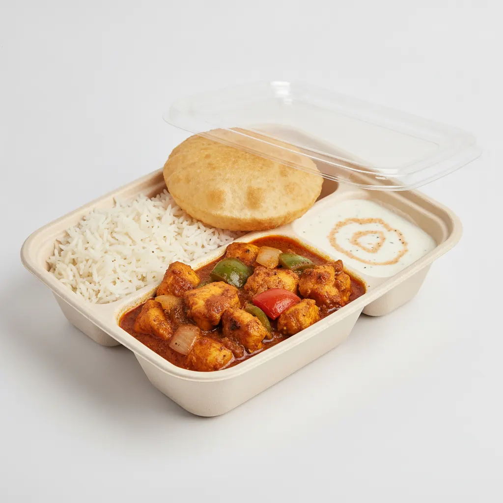 Chicken Jalfrezi Lunch Box Chicken Jalfrezi Lunch Box