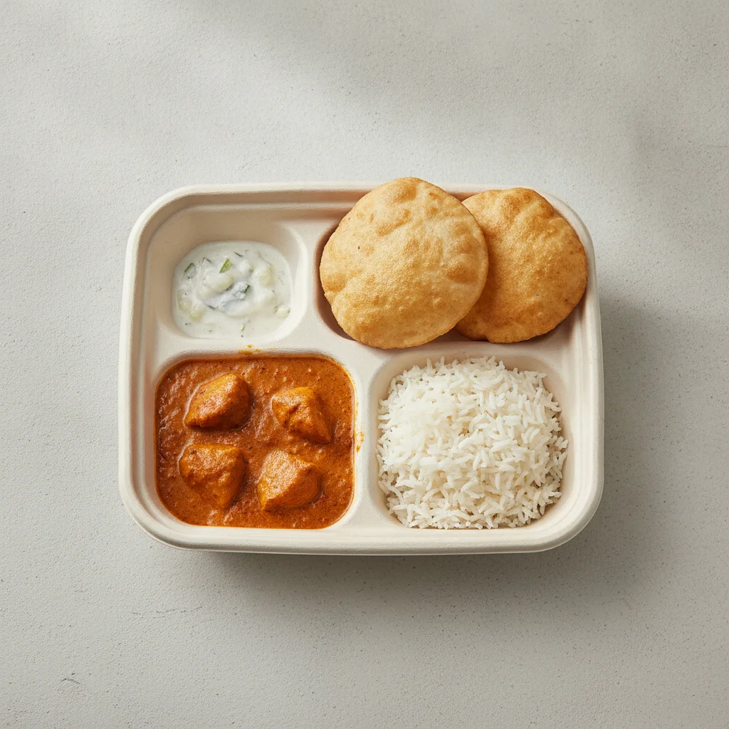 Butter Chicken Lunch Box Butter Chicken Lunch Box