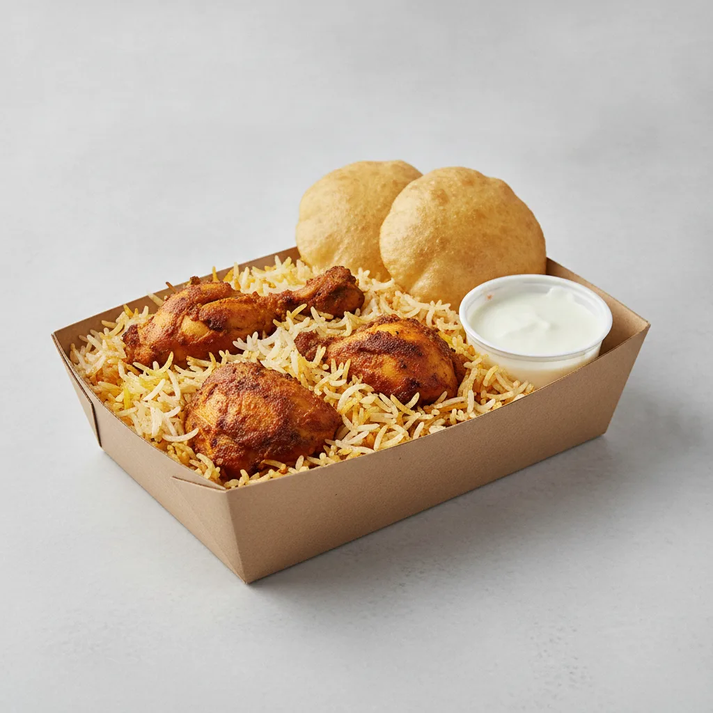 Chicken Biryani Lunch Box Chicken Biryani Lunch Box