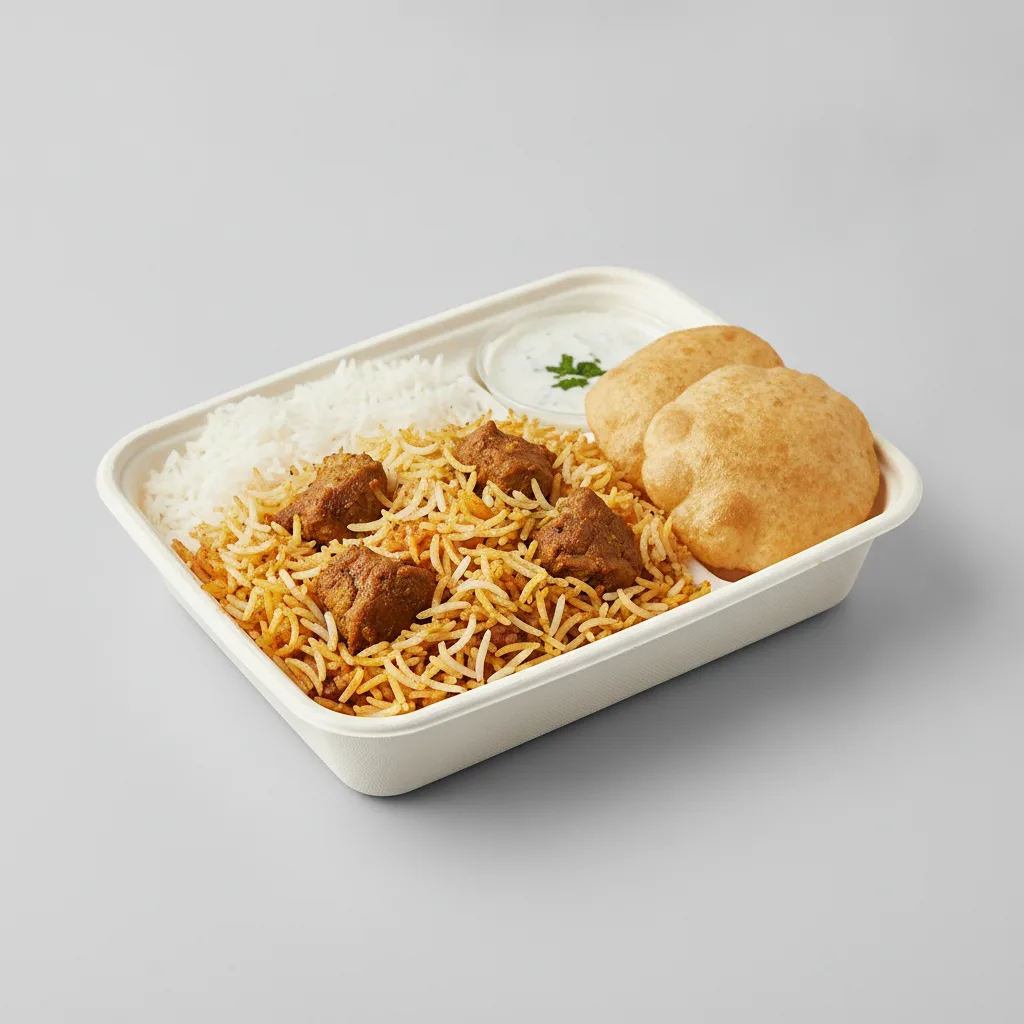 Lamb Biryani Lunch Box Lamb Biryani Lunch Box