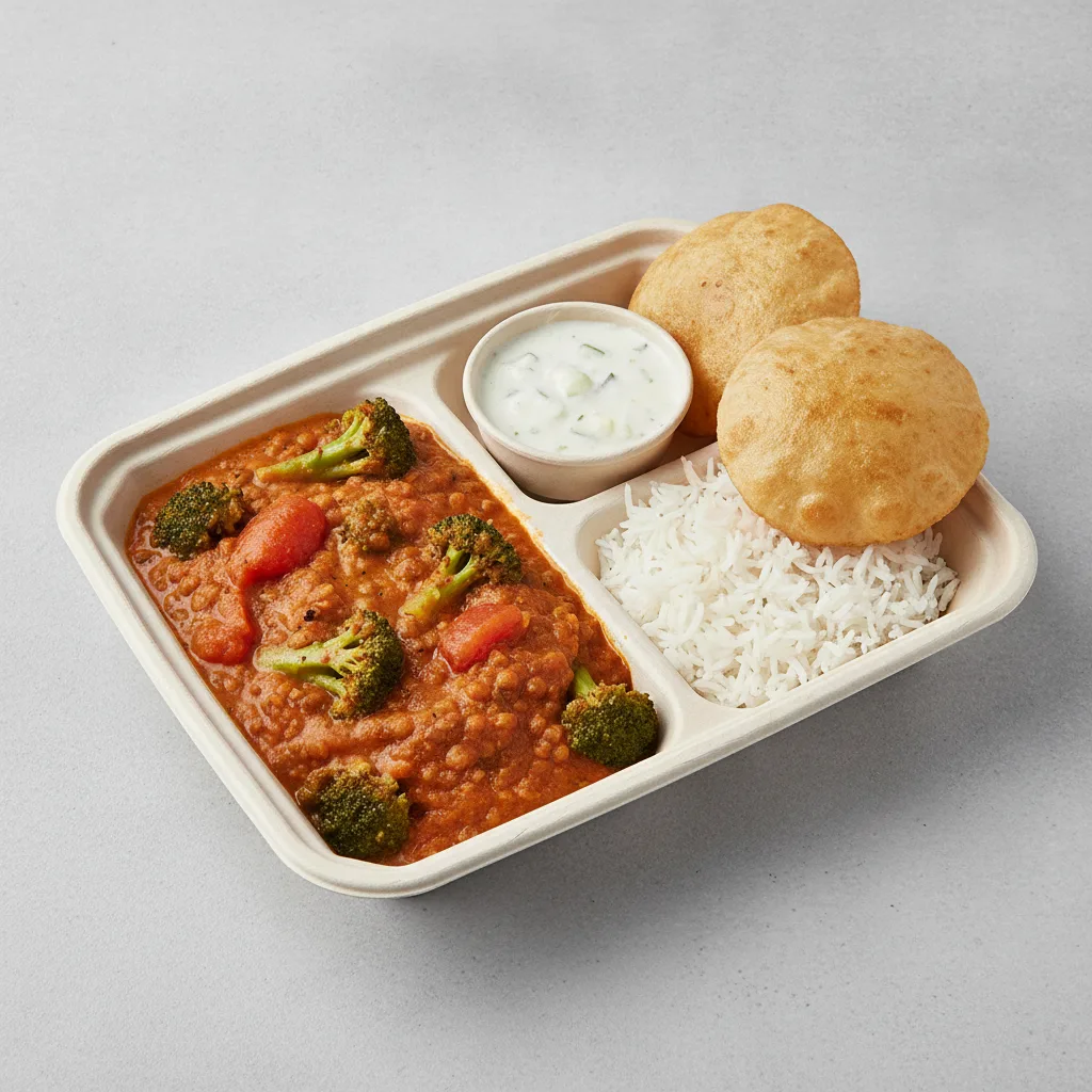 Dal Broccoli Lunch Box Dal Broccoli Lunch Box