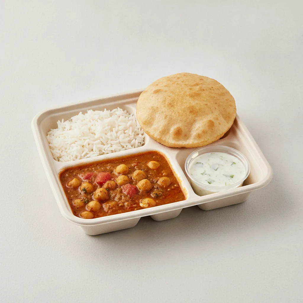 Chana Masala Lunch Box Chana Masala Lunch Box