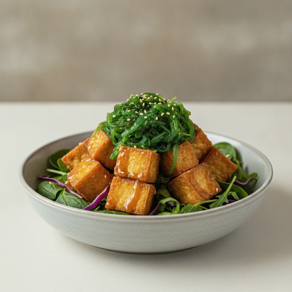 Ponzu Tofu Salad Bowl Ponzu Tofu Salad Bowl