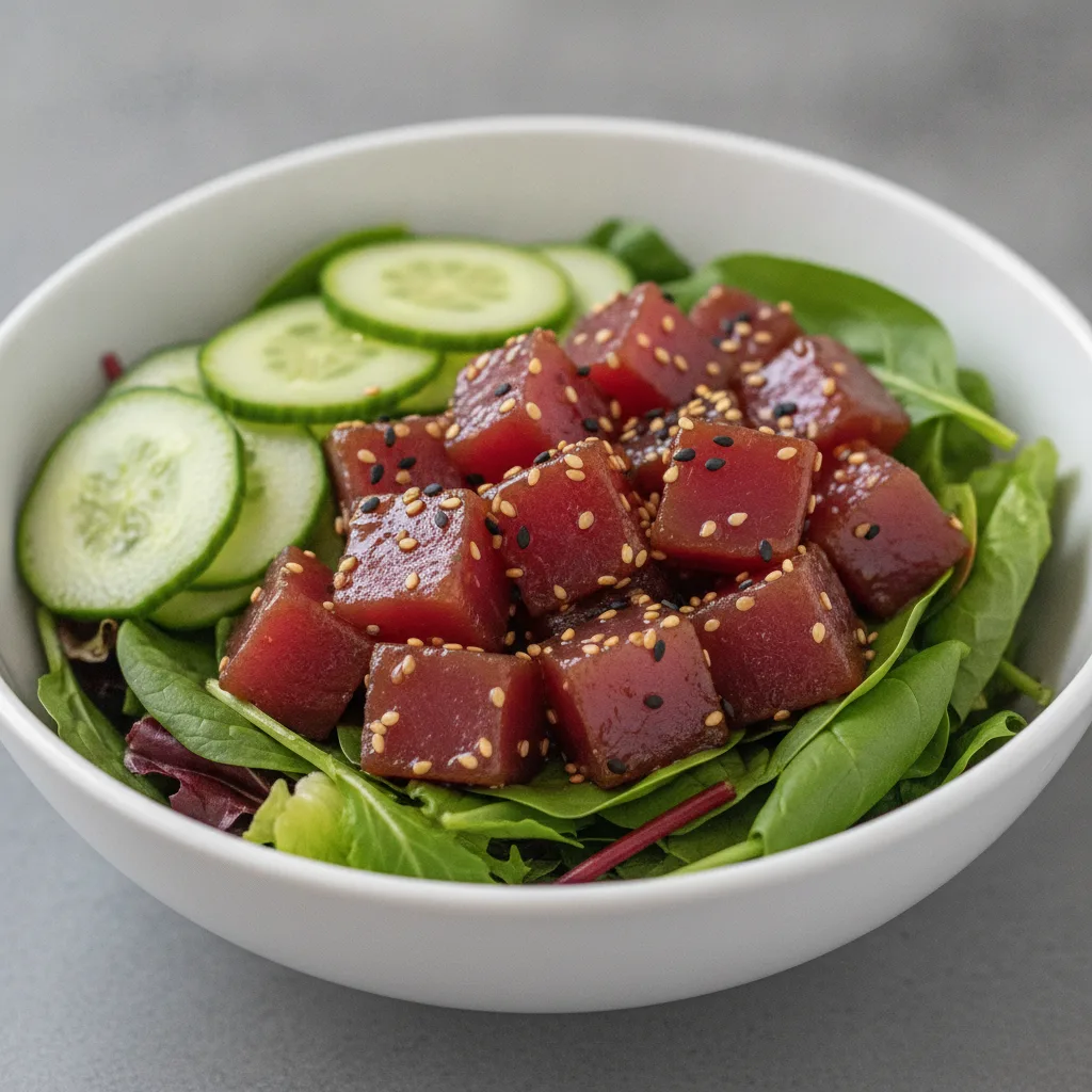 Tuna Shoyu Salad Bowl - Gluten Free Tuna Shoyu Salad Bowl - Gluten Free