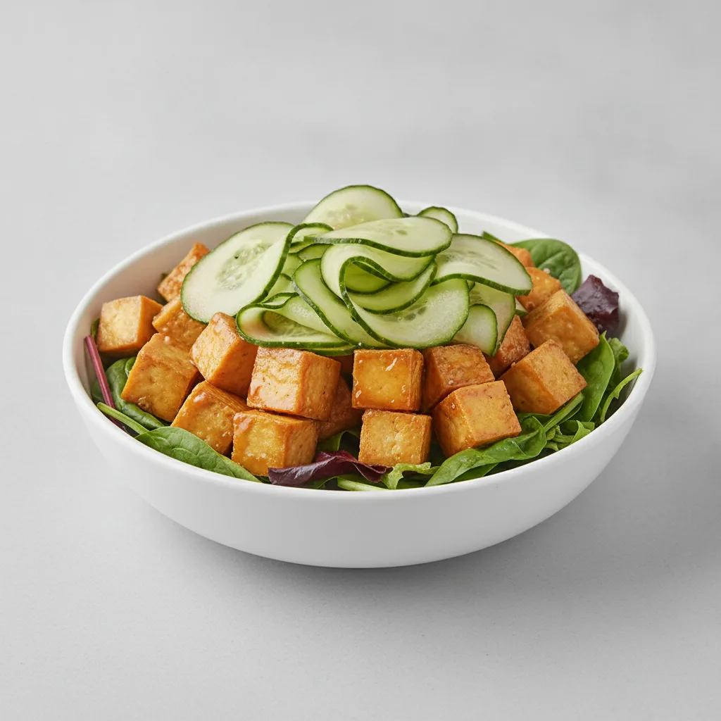 Ponzu Tofu Salad Bowl - Gluten Free Ponzu Tofu Salad Bowl - Gluten Free
