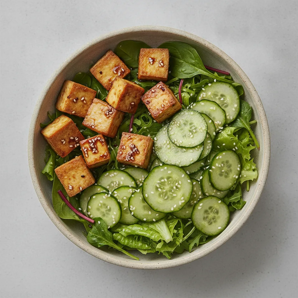 Shoyu Tofu Salad Bowl - Gluten Free Shoyu Tofu Salad Bowl - Gluten Free