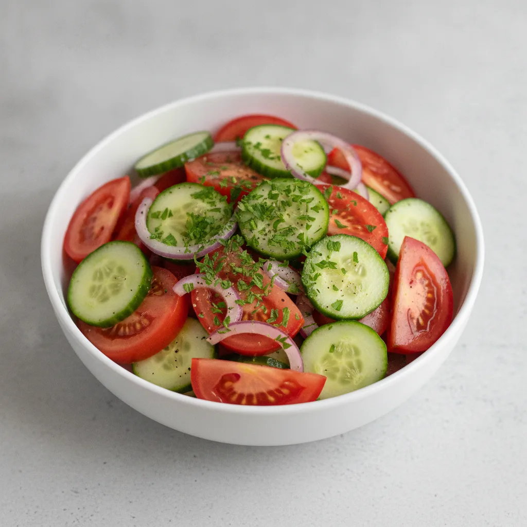 Cucumber-Tomato Salad