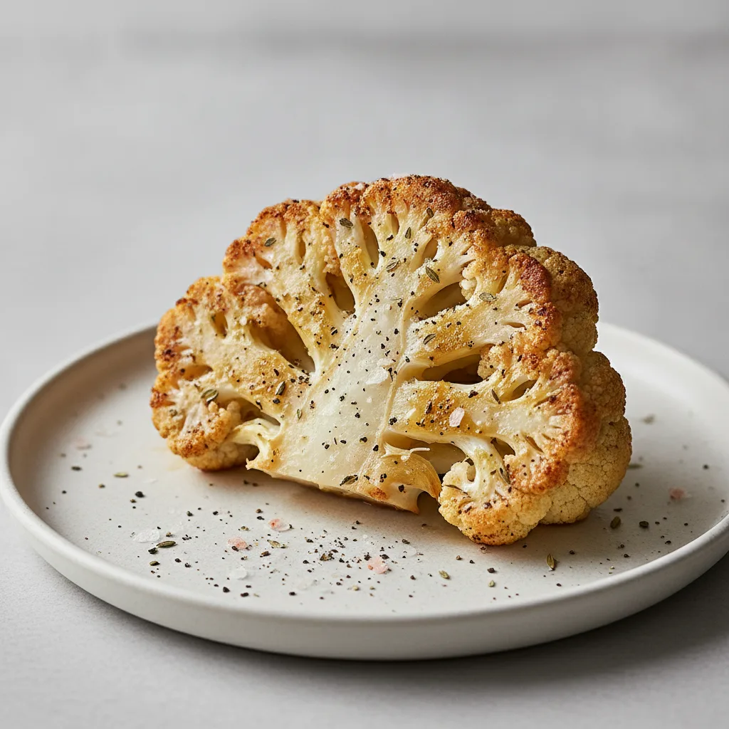 Mediterranean Roasted Cauliflower
