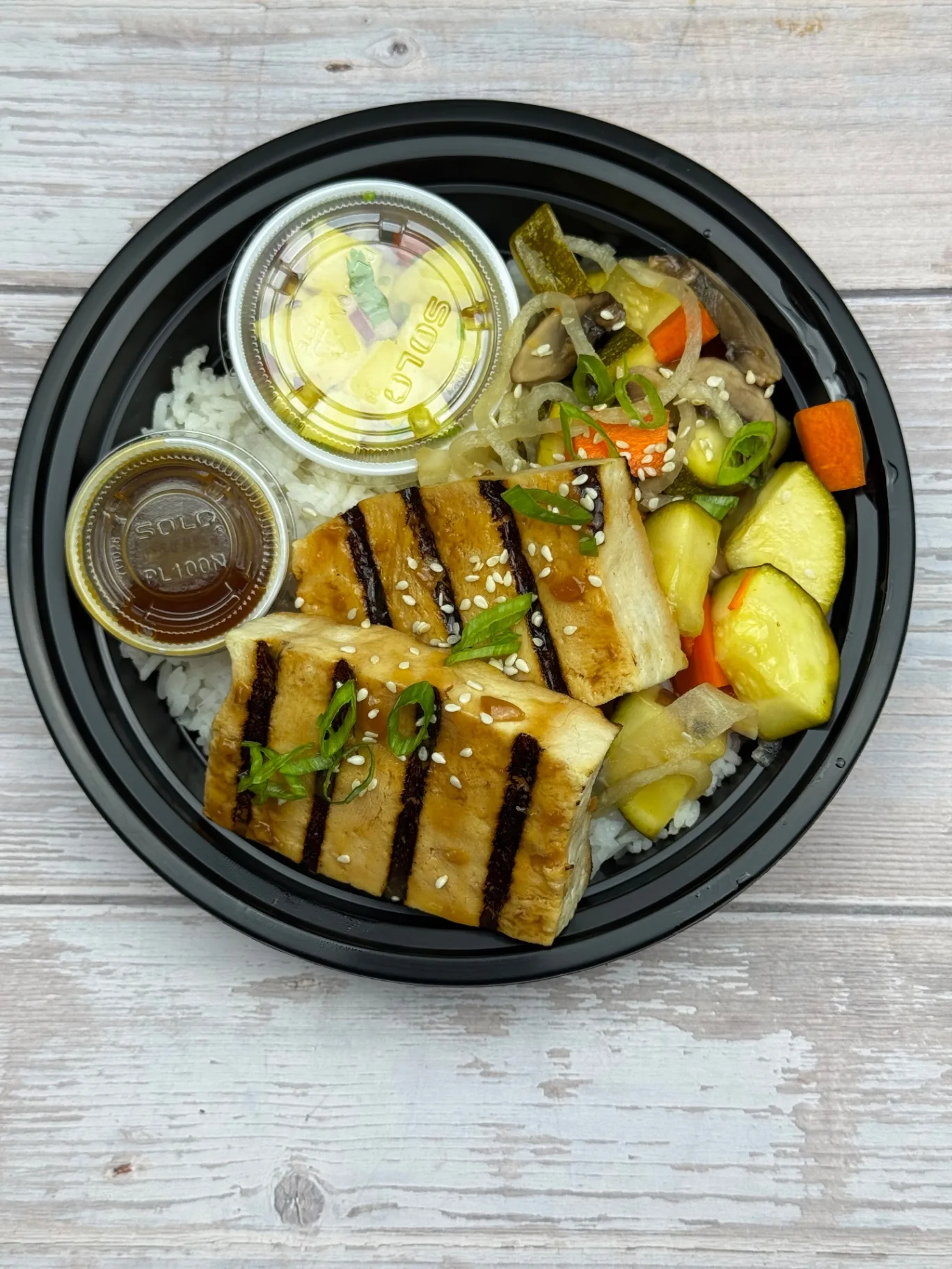 Pineapple Teriyaki Tofu Bowl