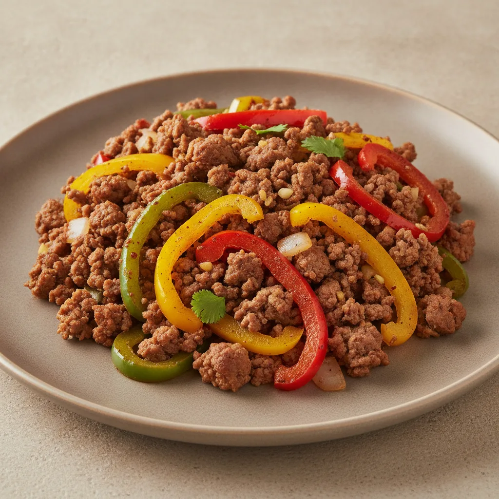 Ground Beef Fajita Ground Beef Fajita